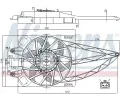 NISSENS Vtrk chlazen motoru NIS 85150, 85150