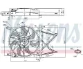 NISSENS Vtrk chlazen motoru NIS 85154, 85154