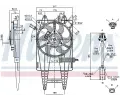 NISSENS Vtrk chlazen motoru NIS 85162, 85162
