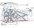 NISSENS Vtrk chlazen motoru NIS 85185, 85185