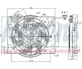 NISSENS Vtrk chlazen motoru NIS 85186, 85186