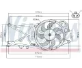 Vtrk chlazen motoru NISSENS ‐ NIS 85205