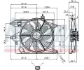 NISSENS Vtrk chlazen motoru NIS 85252, 85252