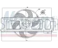 NISSENS Vtrk chlazen motoru NIS 85253, 85253