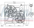 NISSENS Vtrk chlazen motoru NIS 85271, 85271