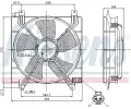 NISSENS Vtrk chlazen motoru NIS 85353, 85353
