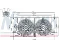 NISSENS Vtrk chlazen motoru NIS 85402, 85402