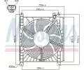 NISSENS Vtrk chlazen motoru NIS 85415, 85415