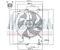 NISSENS V�tr�k chlazen� motoru NIS 85444, 85444