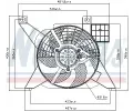 NISSENS Vtrk chlazen motoru NIS 85476, 85476