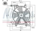 NISSENS V�tr�k chlazen� motoru NIS 85493, 85493