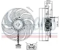 NISSENS Vtrk chlazen motoru NIS 85541, 85541