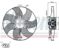 NISSENS Vtrk chlazen motoru NIS 85543, 85543