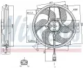 NISSENS Vtrk chlazen motoru NIS 85561, 85561