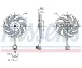 Vtrk chlazen motoru NISSENS ‐ NIS 85596