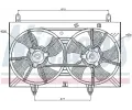 NISSENS Vtrk chlazen motoru NIS 85615, 85615