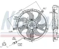 NISSENS Vtrk chlazen motoru NIS 85632, 85632
