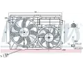 NISSENS Vtrk chlazen motoru NIS 85643, 85643