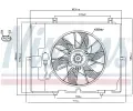 NISSENS Vtrk chlazen motoru NIS 85653, 85653