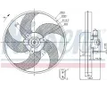 NISSENS Vtrk chlazen motoru NIS 85668, 85668