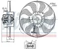 NISSENS Vtrk chlazen motoru NIS 85684, 85684