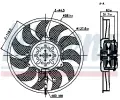 NISSENS Vtrk chlazen motoru NIS 85692, 85692
