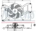 NISSENS Vtrk chlazen motoru NIS 85709, 85709