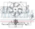 NISSENS Vtrk chlazen motoru NIS 85712, 85712