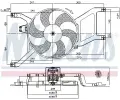 NISSENS Vtrk chlazen motoru NIS 85714, 85714