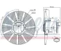NISSENS Vtrk chlazen motoru NIS 85720, 85720