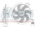 NISSENS Vtrk chlazen motoru NIS 85733, 85733