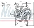 NISSENS Větrák chlazení motoru NIS 85741, 85741