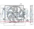 NISSENS Vtrk chlazen motoru NIS 85744, 85744