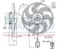 NISSENS Vtrk chlazen motoru NIS 85754, 85754
