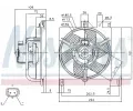 NISSENS Vtrk chlazen motoru NIS 85765, 85765