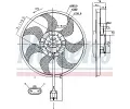 NISSENS Vtrk chlazen motoru NIS 85784, 85784