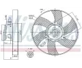 NISSENS Vtrk chlazen motoru NIS 85799, 85799