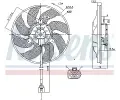 NISSENS Vtrk chlazen motoru NIS 85806, 85806