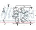 NISSENS Větrák chlazení motoru NIS 85893, 85893