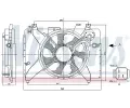 NISSENS Vtrk chlazen motoru NIS 85895, 85895