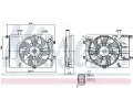 NISSENS Vtrk chlazen motoru NIS 85897, 85897