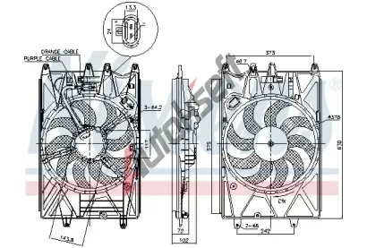 NISSENS Vtrk chlazen motoru NIS 85937, 85937