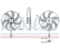 NISSENS Větrák chlazení motoru NIS 85940, 85940