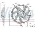 NISSENS Vtrk chlazen motoru NIS 85945, 85945