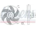NISSENS Vtrk chlazen motoru NIS 85950, 85950