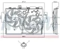 NISSENS Vtrk chlazen motoru NIS 85958, 85958