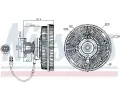 NISSENS Spojka vtrku chladie  NIS 86037, 86037