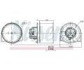 NISSENS Vnitn ventiltor NIS 87026, 87026