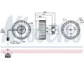 NISSENS Vnitn ventiltor NIS 87036, 87036