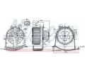 NISSENS Vnitn ventiltor NIS 87038, 87038